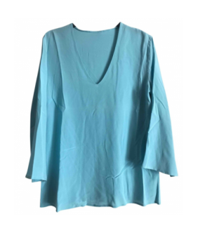 TURQUOISE BLOUSE