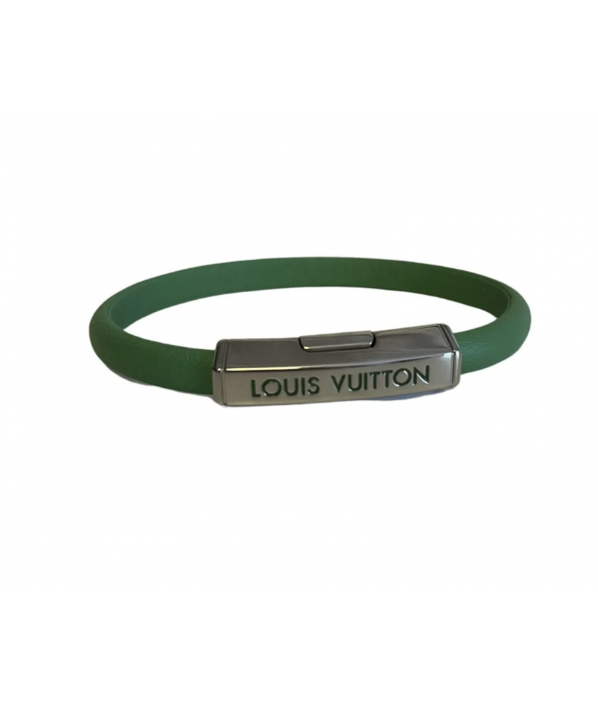 Louis Vuitton Space LV Bracelet Green Metal