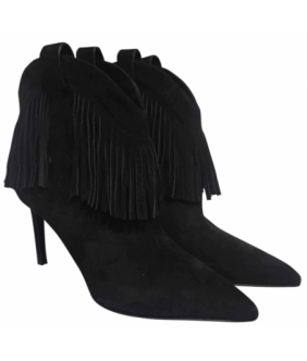 FRINGED BOOTIE