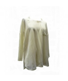 White silk tshirt