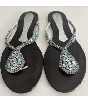 RHINESTONES SANDAL