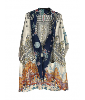LONG PRINTED KIMONO