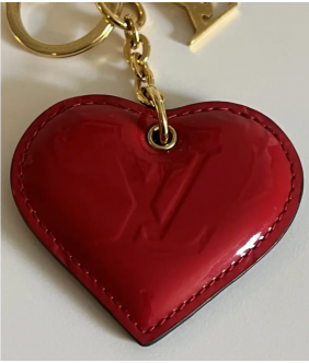 PATENT HEART CHARM
