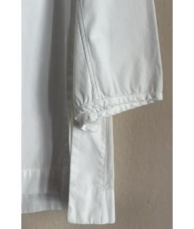 WHITE STRAIGHT BLOUSE