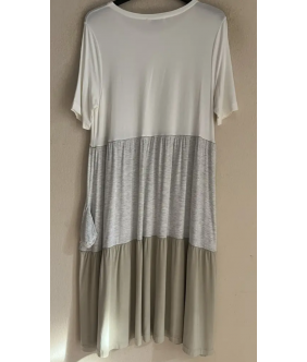 TRICOLOR DRESS